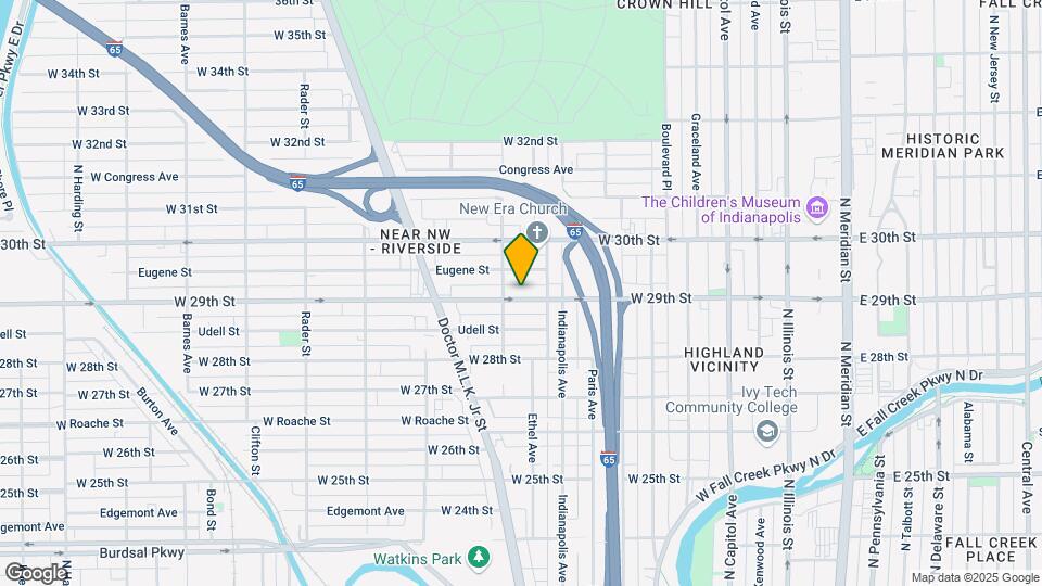 544 W 29th St Map and Location Details