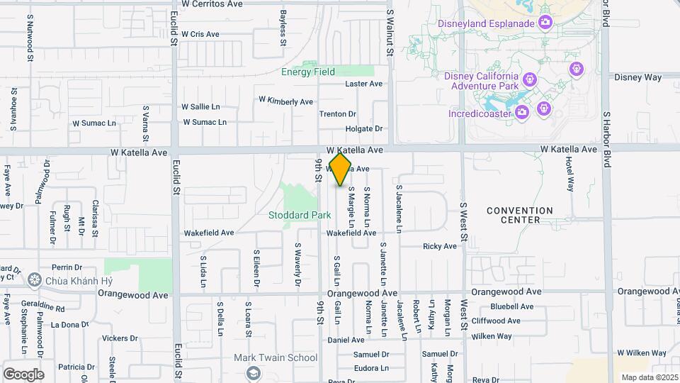 1858 S Gail Ln Map and Location Details
