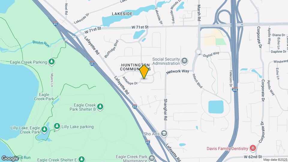 6842 Antelope Dr Map and Location Details