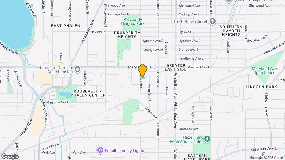 1160 Kennard St N Mapa y Detalles de la Ubicación