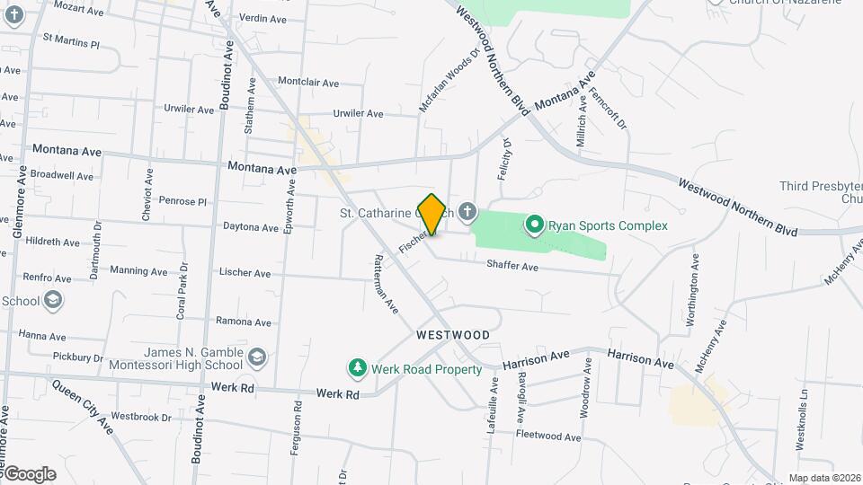 2886 Shaffer Ave Map and Location Details