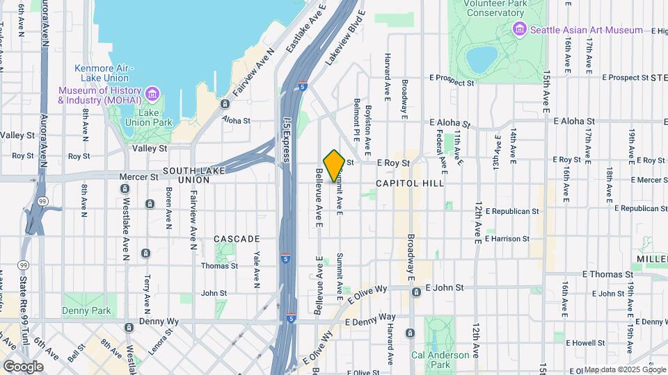 535 Summit Ave E, Unit Apt 301 Map and Location Details