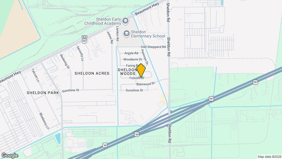 17114 Folsom Dr Mapa y Detalles de la Ubicación