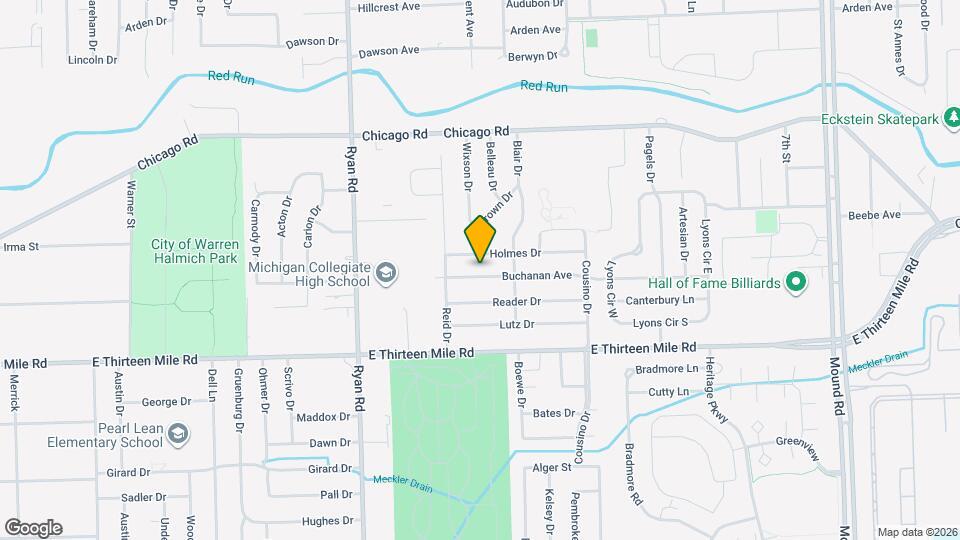 4473 Buchanan Ave Map and Location Details