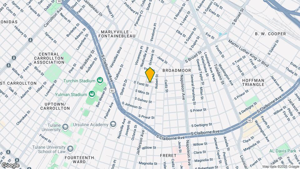 5417 S Tonti St Map and Location Details