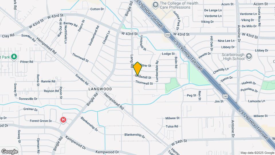 6523 Underhill St Map and Location Details