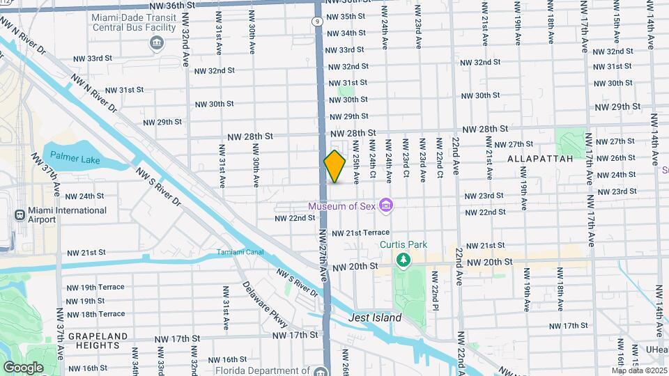 2624 NW 24th St Map and Location Details