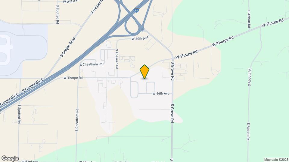 6307 W Thorpe Rd Map and Location Details