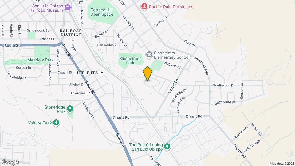 1027 Southwood Dr Map and Location Details