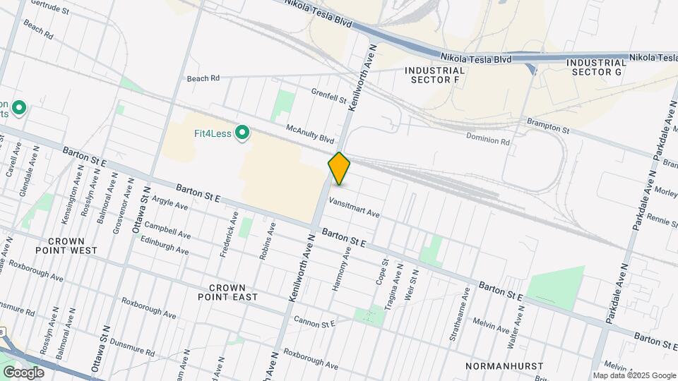 8 Merchison Ave Map and Location Details