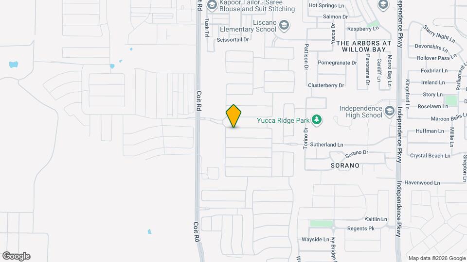 13055 Strike Gold Blvd Map and Location Details