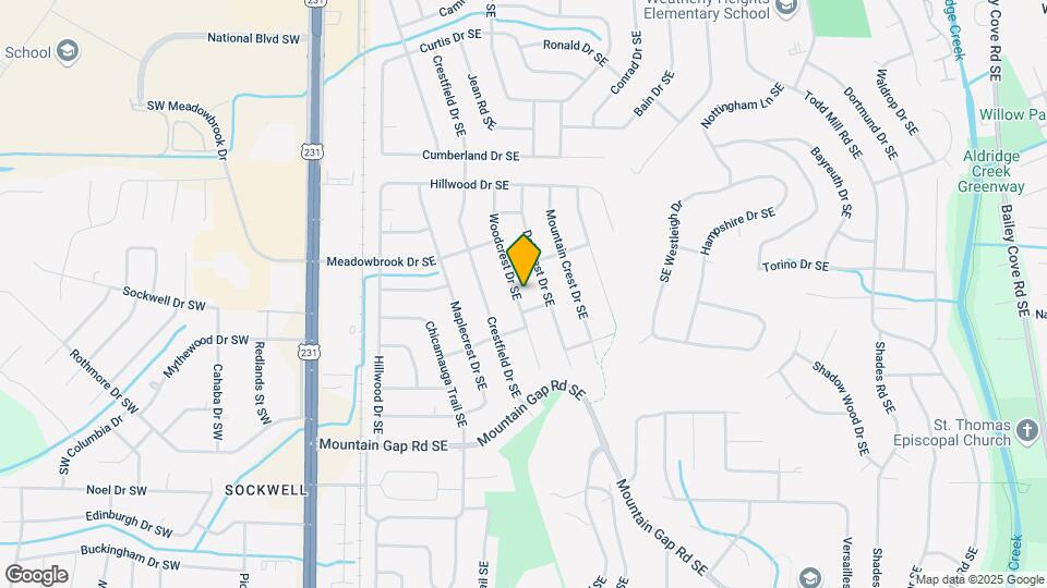 11311 Woodcrest Dr SE Mapa y Detalles de la Ubicación