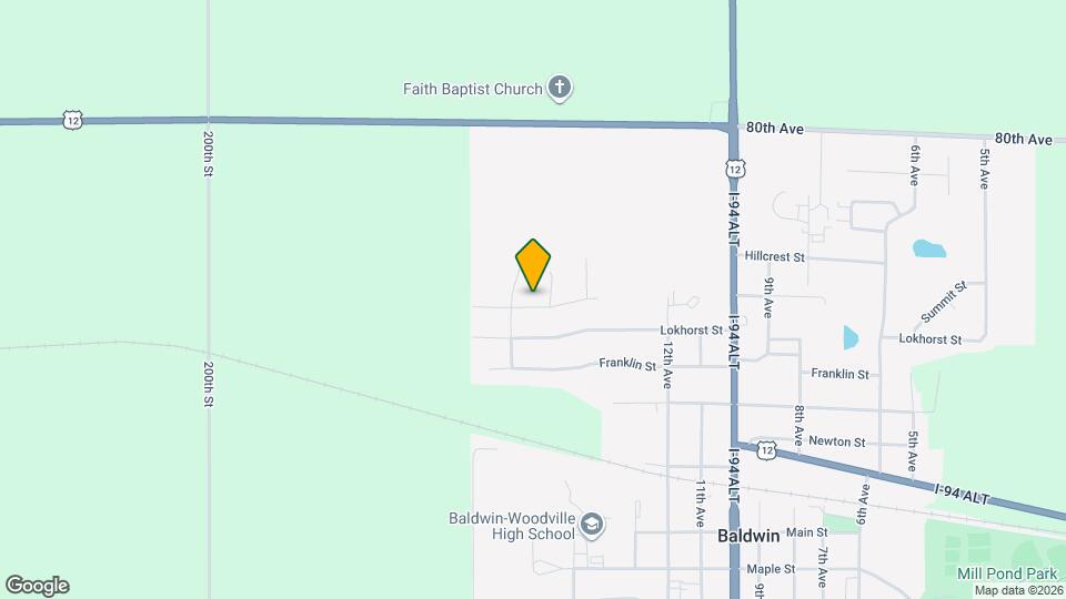 1451 Summit St Map and Location Details