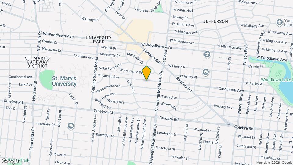 2426 Cincinnati Ave Map and Location Details