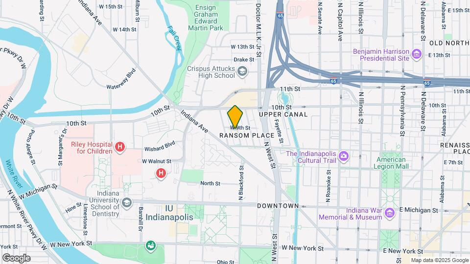 848 Camp St Map and Location Details