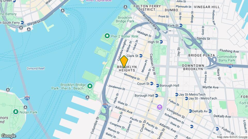 30 Pierrepont St Map and Location Details