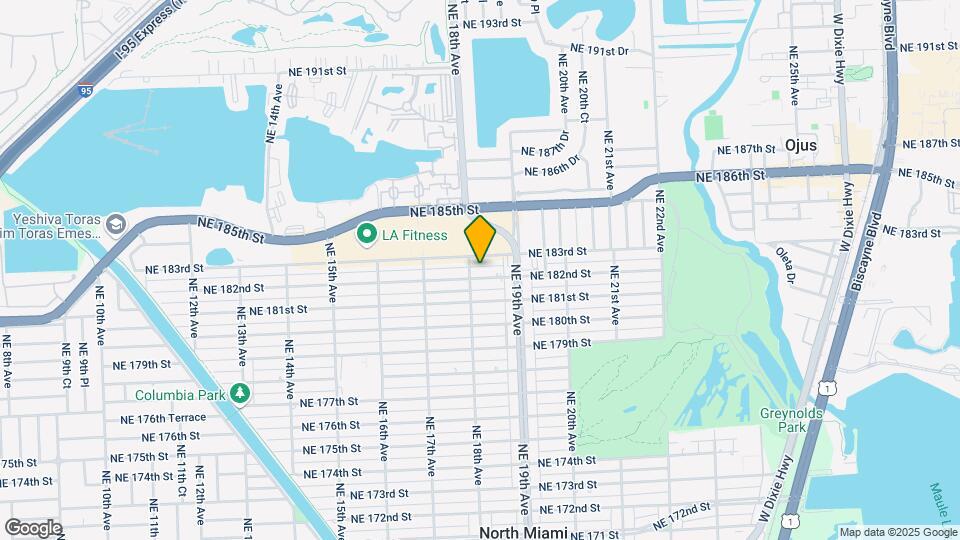 1819 NE 182nd St Map and Location Details