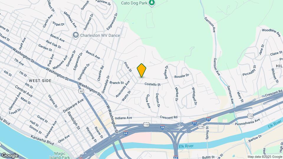 1408 Watts St, Unit D Map and Location Details