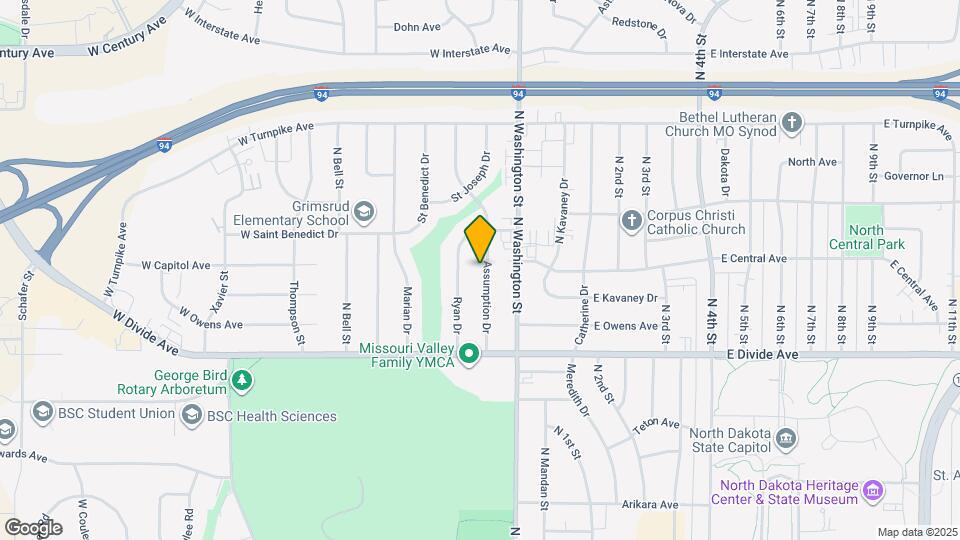 1832 Assumption Dr Map and Location Details