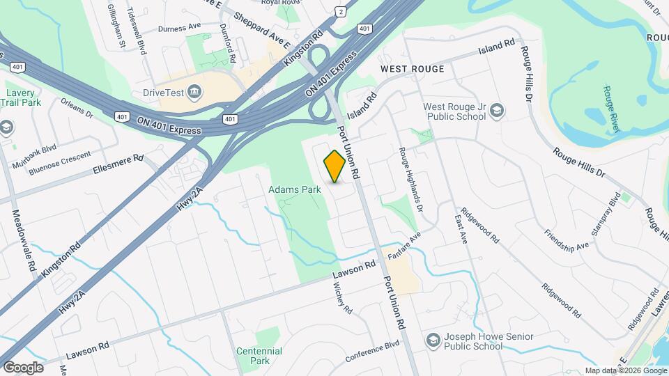 29 Andona Crescent Map and Location Details