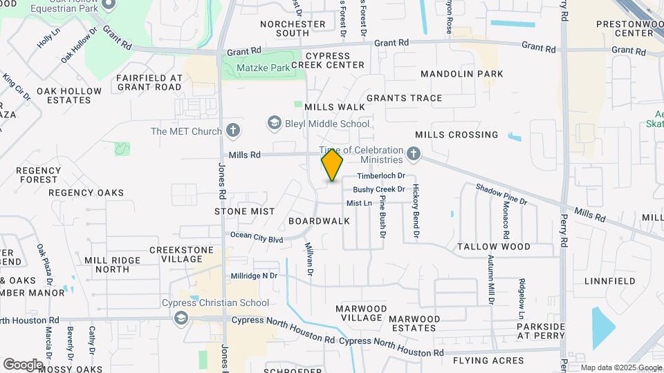 10611 Alderford Ct Map and Location Details