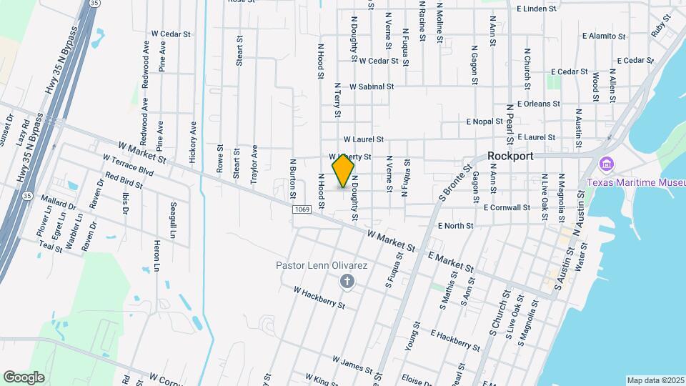 419 W Concho St Map and Location Details