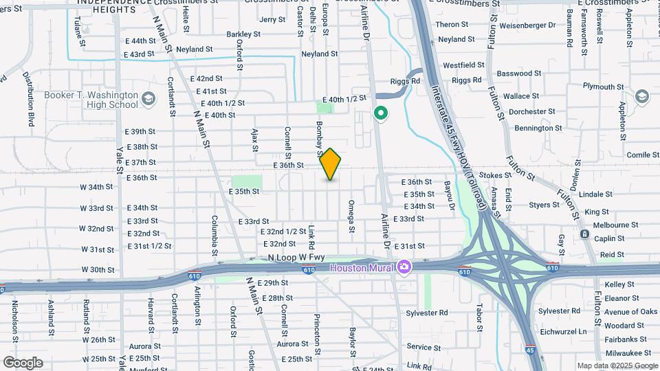 3502 Europa St Map and Location Details