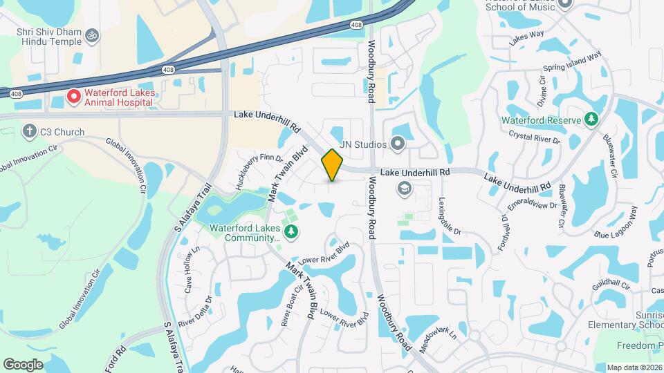 201 Whiterapids Ct Map and Location Details