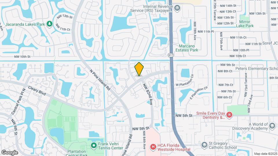 8223 NW 8th St Map and Location Details