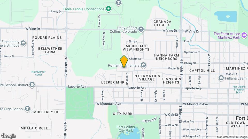 4 bed, 2 bath Ranch Home near City Park W/ Finished Bsmt & Fenced Yard! Map and Location Details