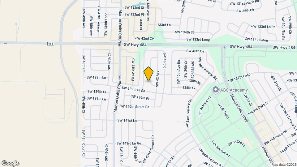 13818 SW 42nd Court Rd Map and Location Details