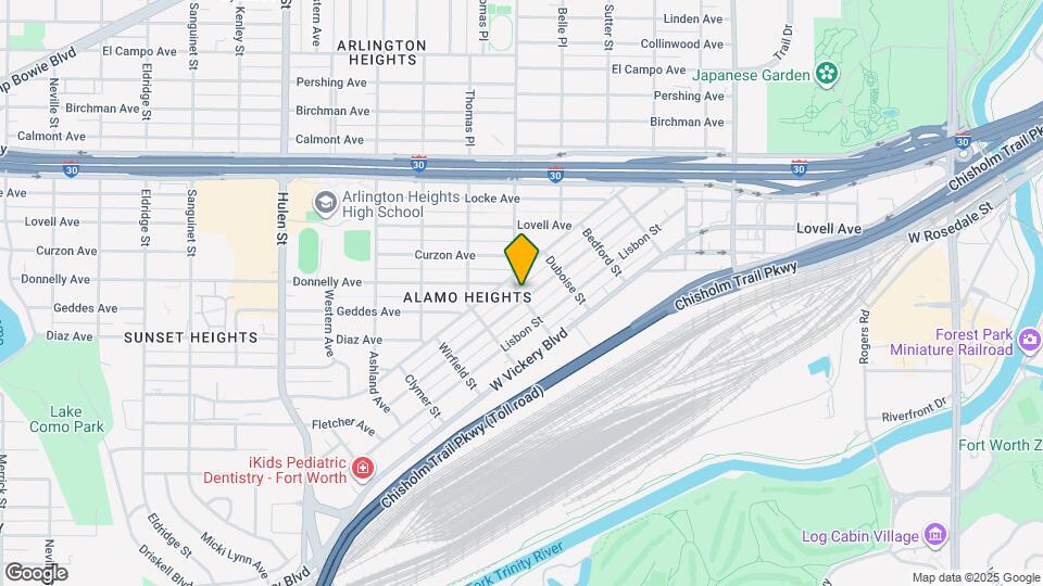 4036 Valentine St Map and Location Details