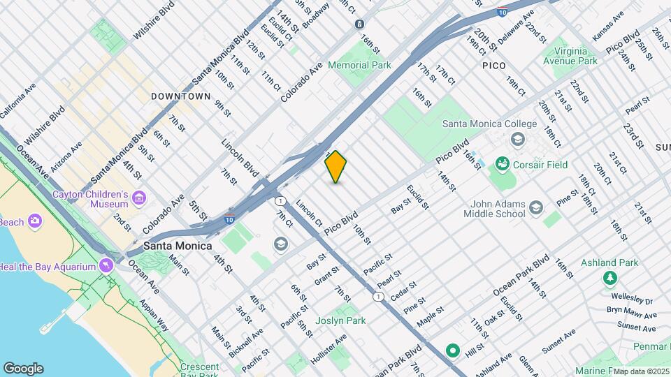 1833-1827 10th St Map and Location Details