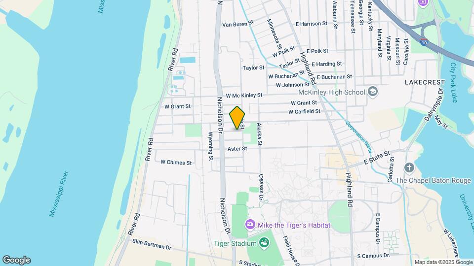 835 Iris St Map and Location Details