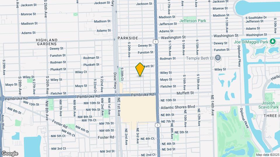 1909 Mayo St Map and Location Details