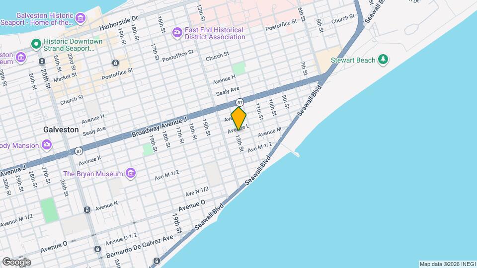 1212 13th St Mapa y Detalles de la Ubicación