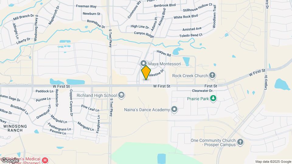 1304 Jennings Ct Map and Location Details