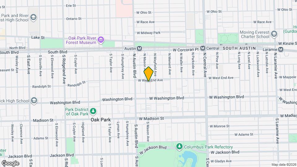 151 N Mason Ave Map and Location Details