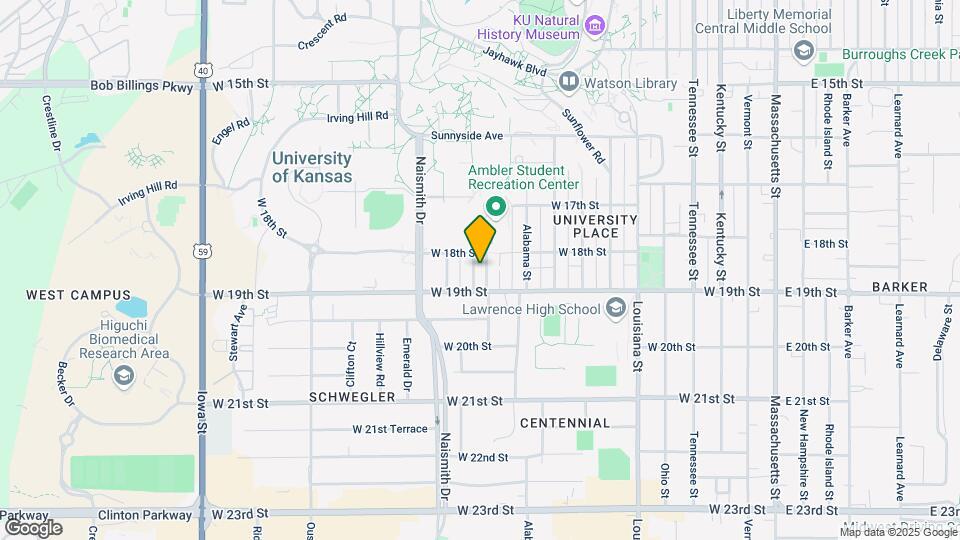 1812 Missouri St Map and Location Details