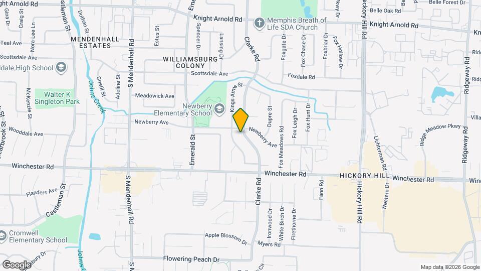 3505 Clarke Rd Map and Location Details