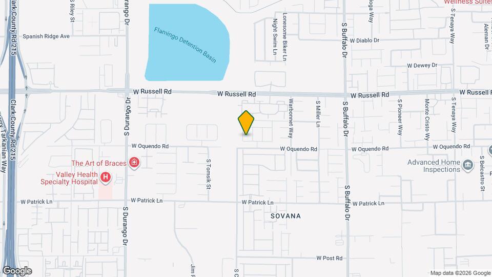 5878 Casterly Rock St Map and Location Details