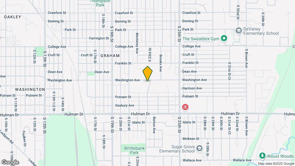 2239 Washington Ave Map and Location Details