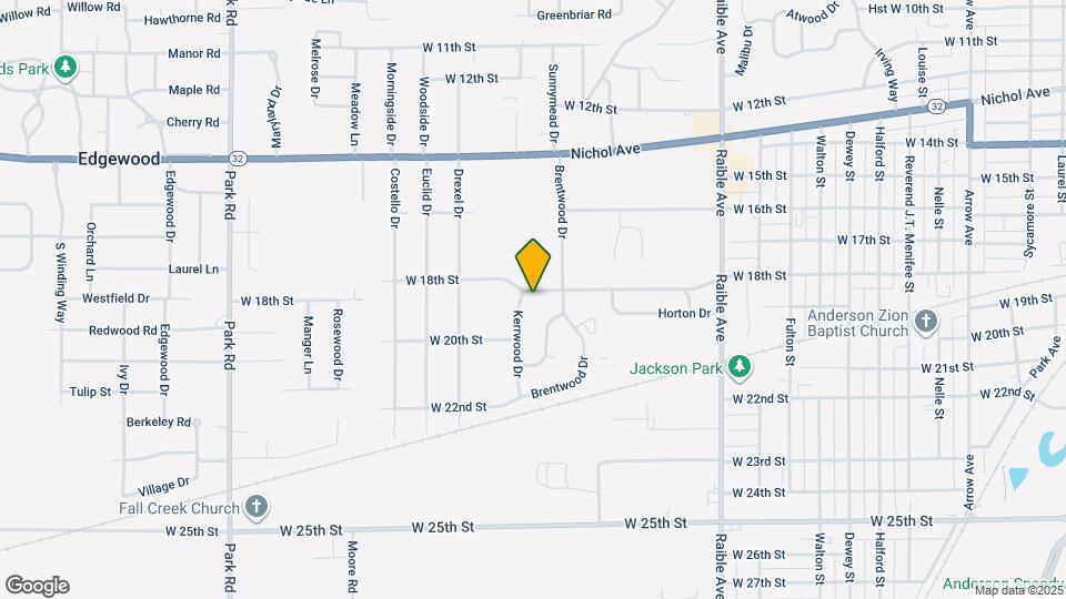 2809 W 18th St Map and Location Details