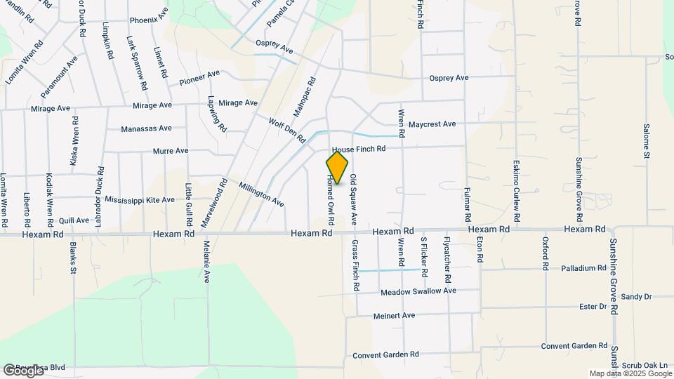 11134 Horned Owl Rd Map and Location Details