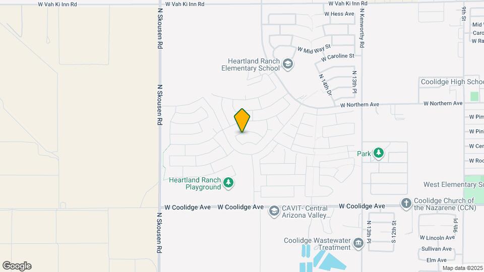 1867 W Broadway Ave Map and Location Details