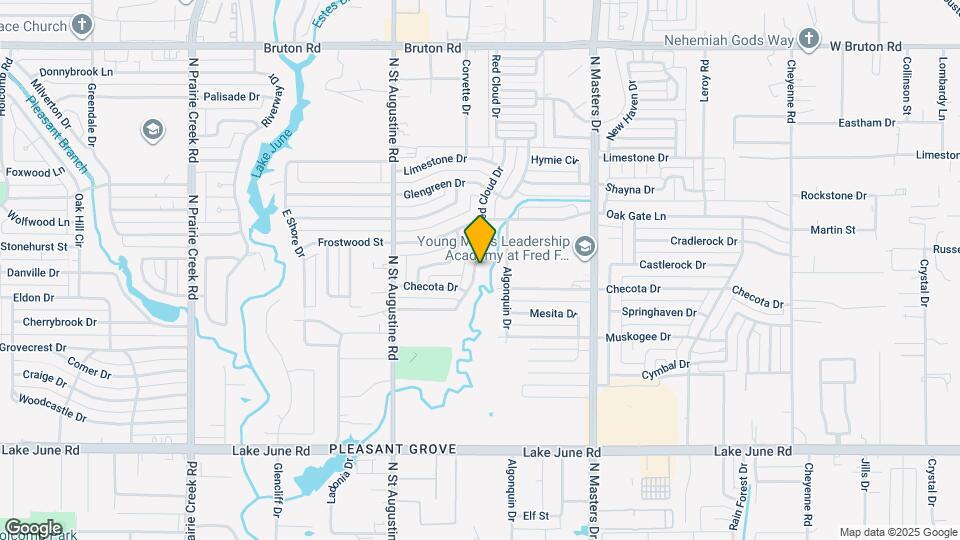 1620 Red Cloud Dr Map and Location Details