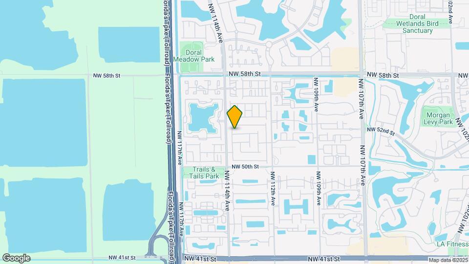 5307 NW 113th Pl Map and Location Details
