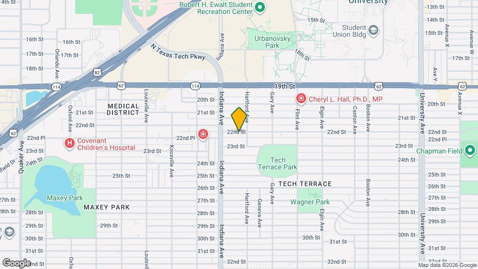 3309 22nd St Map and Location Details