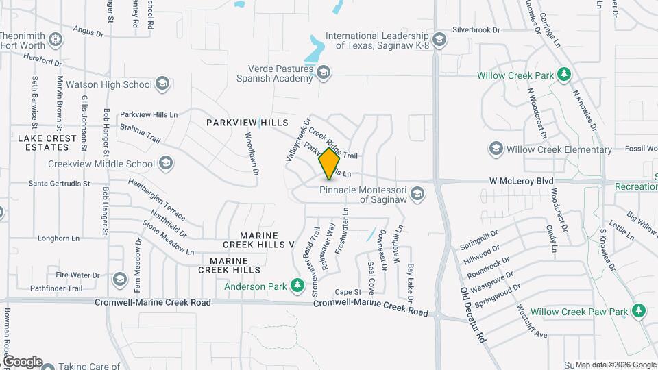 6605 Meadow Way Ln Mapa y Detalles de la Ubicación