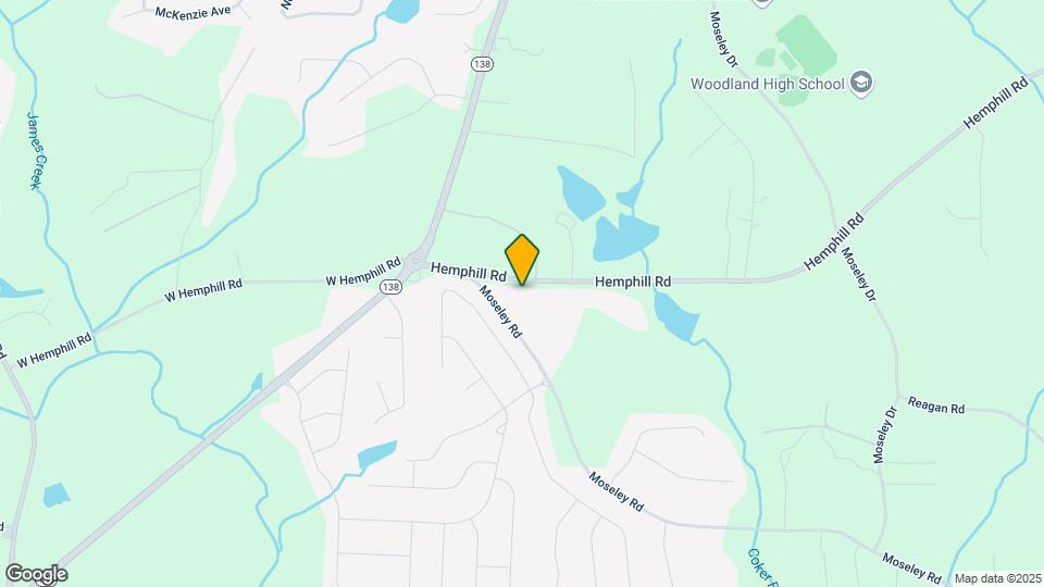 640 Hemphill Rd Map and Location Details